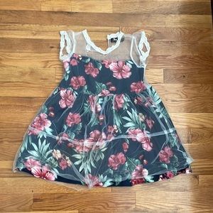 Little girl floral dress